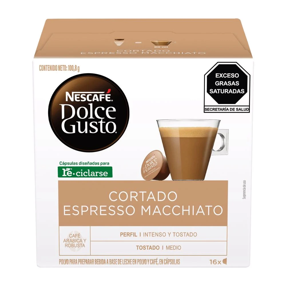 DOLCE CAPSULA CORTADO 16/3/100.8GR