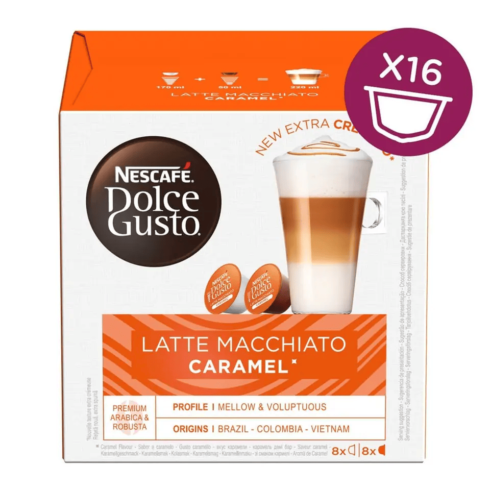 DOLCE CAPSULA LATTE MACHIATO CARAMEL 3/1
