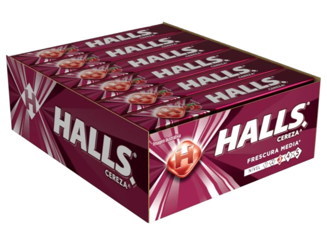 MONDELEZ HALLS CEREZA 30/12 PZ