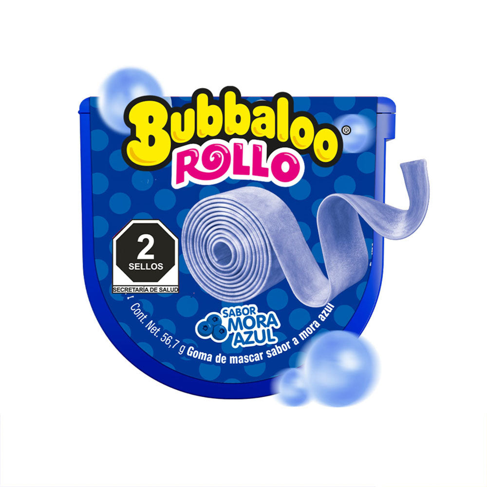 BUBBALOO ROLLO MORA 56.7 GR PZ/CJ