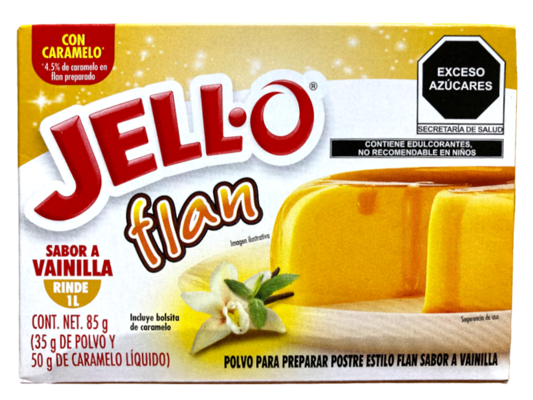 FLAN JELLO CON CARAMELO 36/35 GR