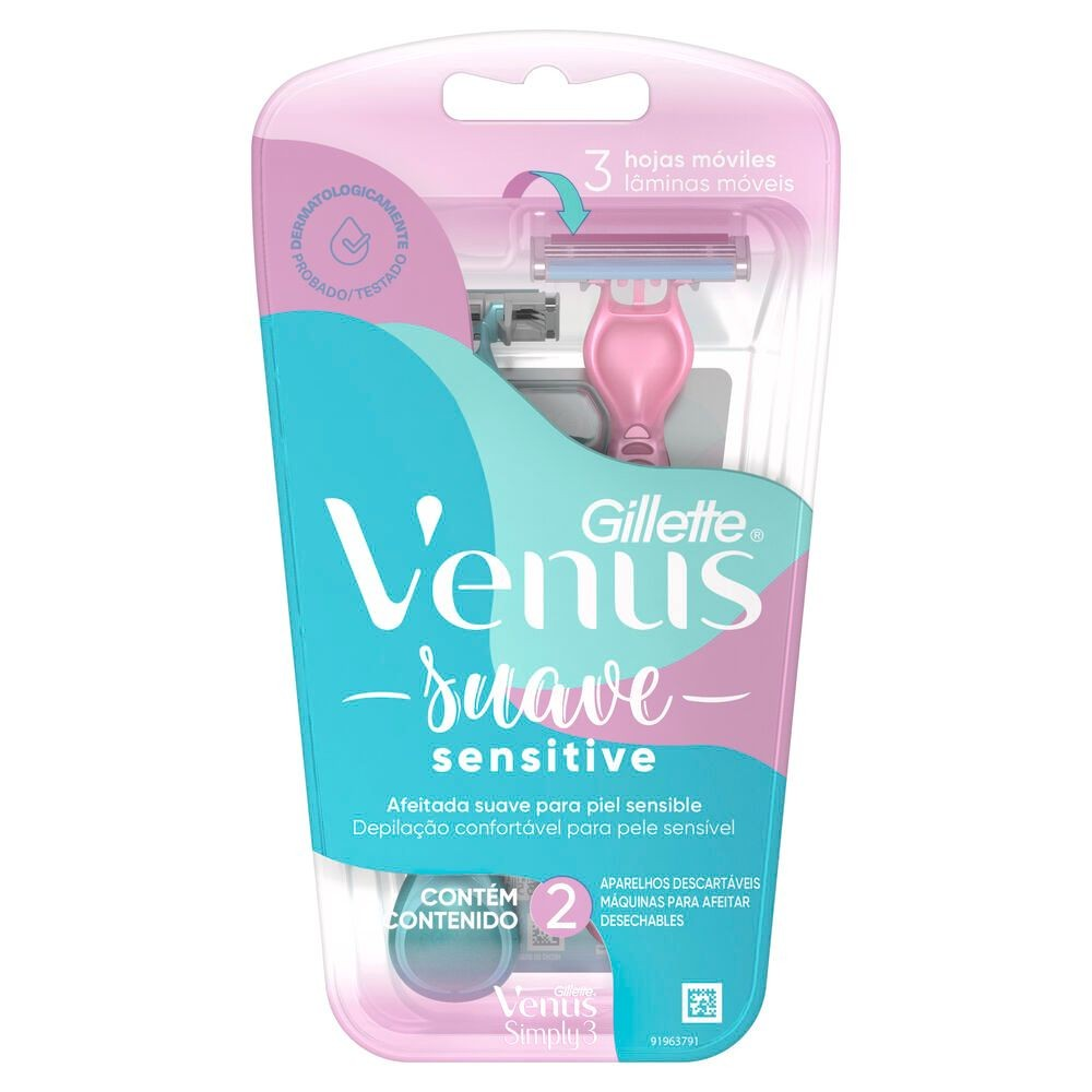 VENUS SUAVE 12/2PZ ROSA FEM