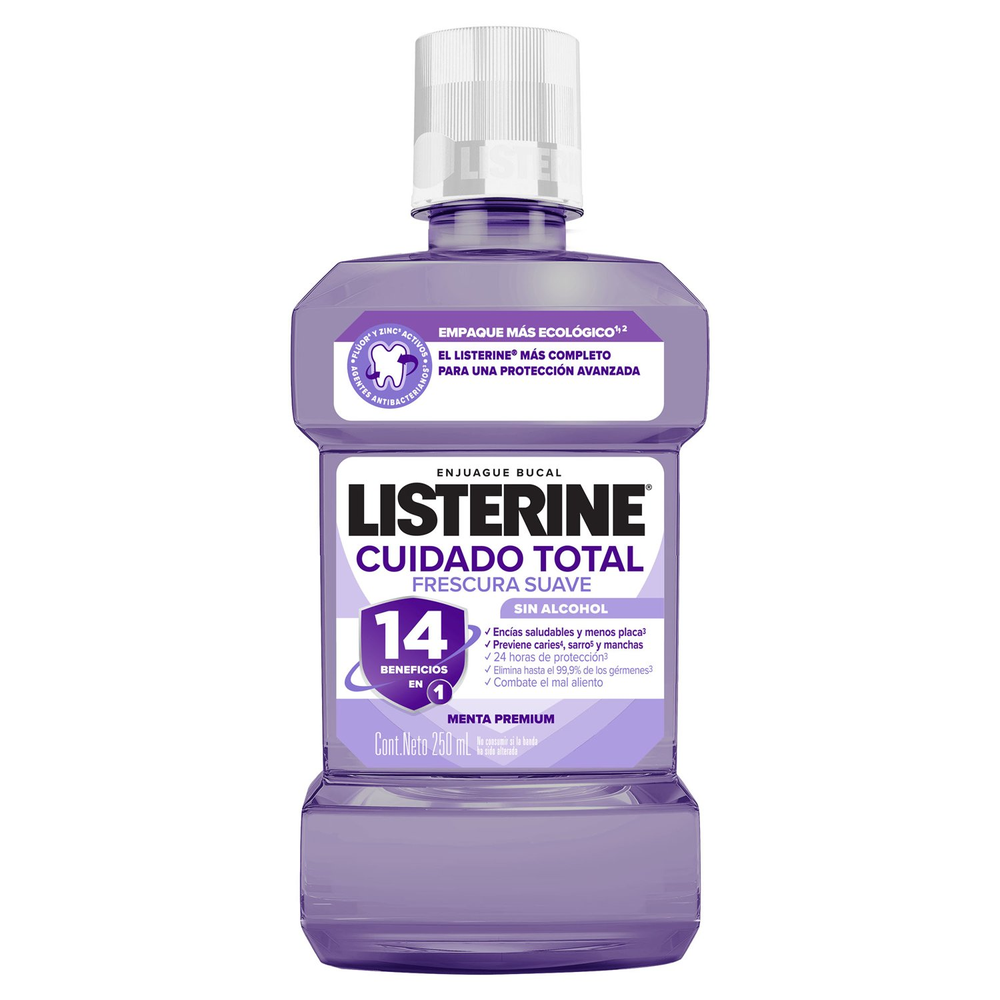LISTERINE 12/250 ML ZERO TOTAL CARE