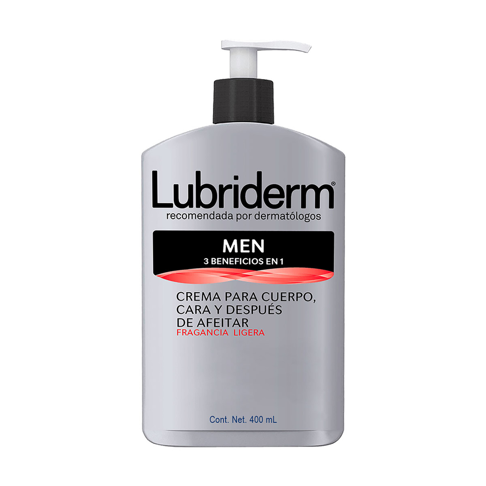 LUBRIDERM 12/400 ML MEN