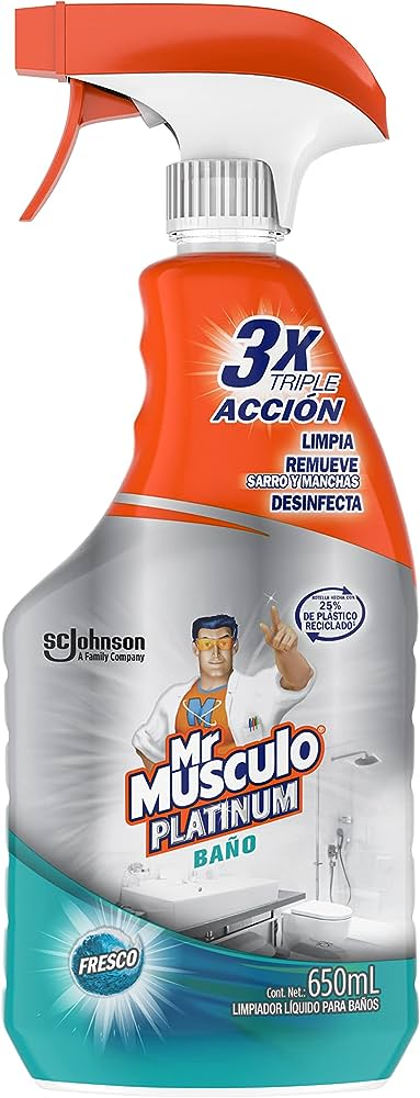 MR MUSCULO BANOS 12/650ML PLATINUM