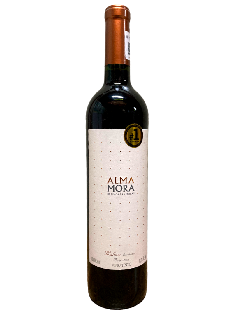 VINO TINTO CABERNET ALMA MORA 12/750ML