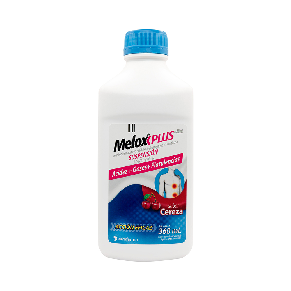 MELOX PLUS SUSP.CEREZA 25/360 NVO.