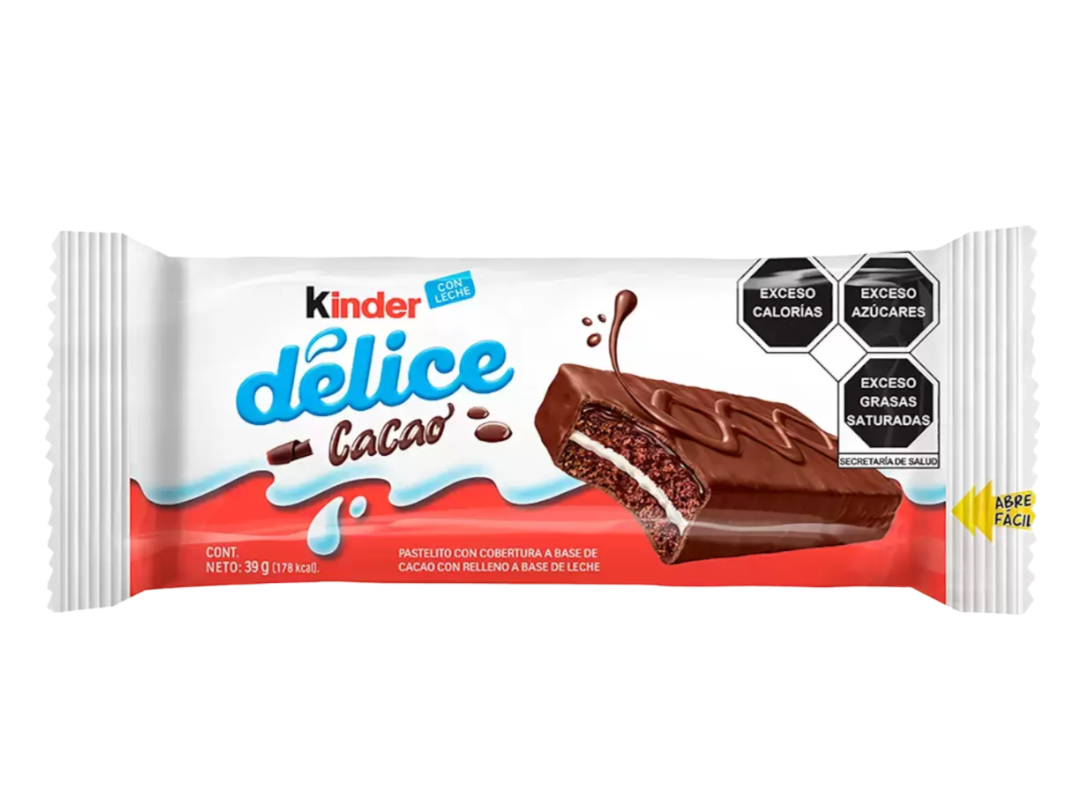 FERRERO DELICE CACAO 39 GR PZ/CJ