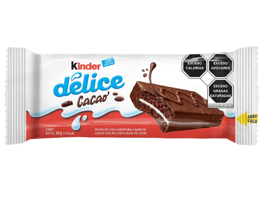 FERRERO DELICE CACAO 14/9MAS 1/39 GR