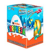 KINDER HUEVO NINO T1 PZA/CJA