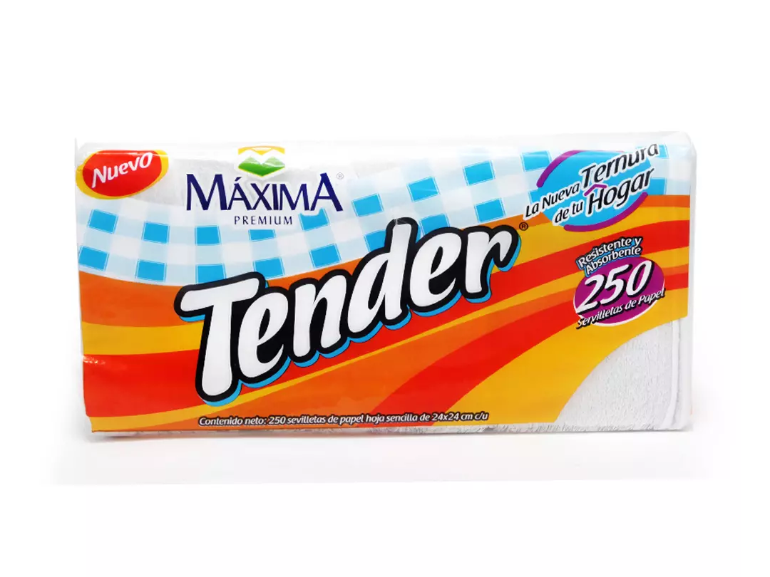 SERVILLETA TENDER 24/250 PZA