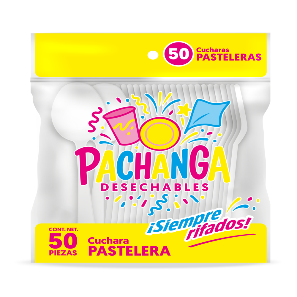 PACHANGA CUCHARA PASTELERA 60/50 PZAS