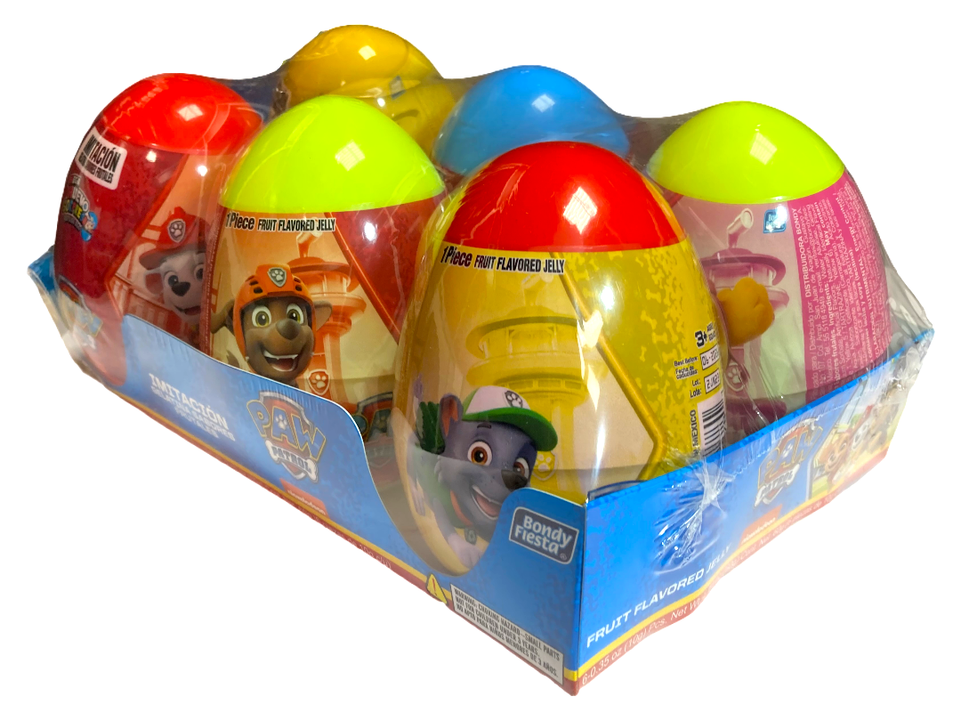 BONDY MEGA HUEVO PAW PATROL 12/6/10GR