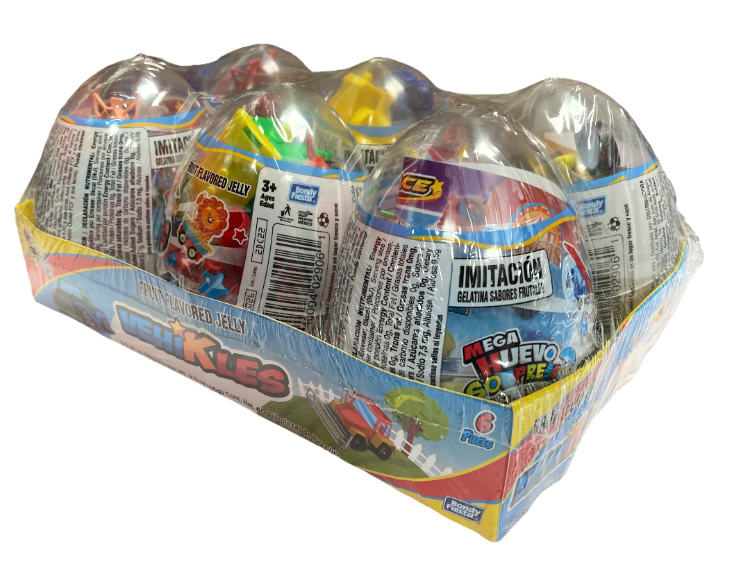 BONDY MEGA HUEVO VEHIKLES 12/6/10GR