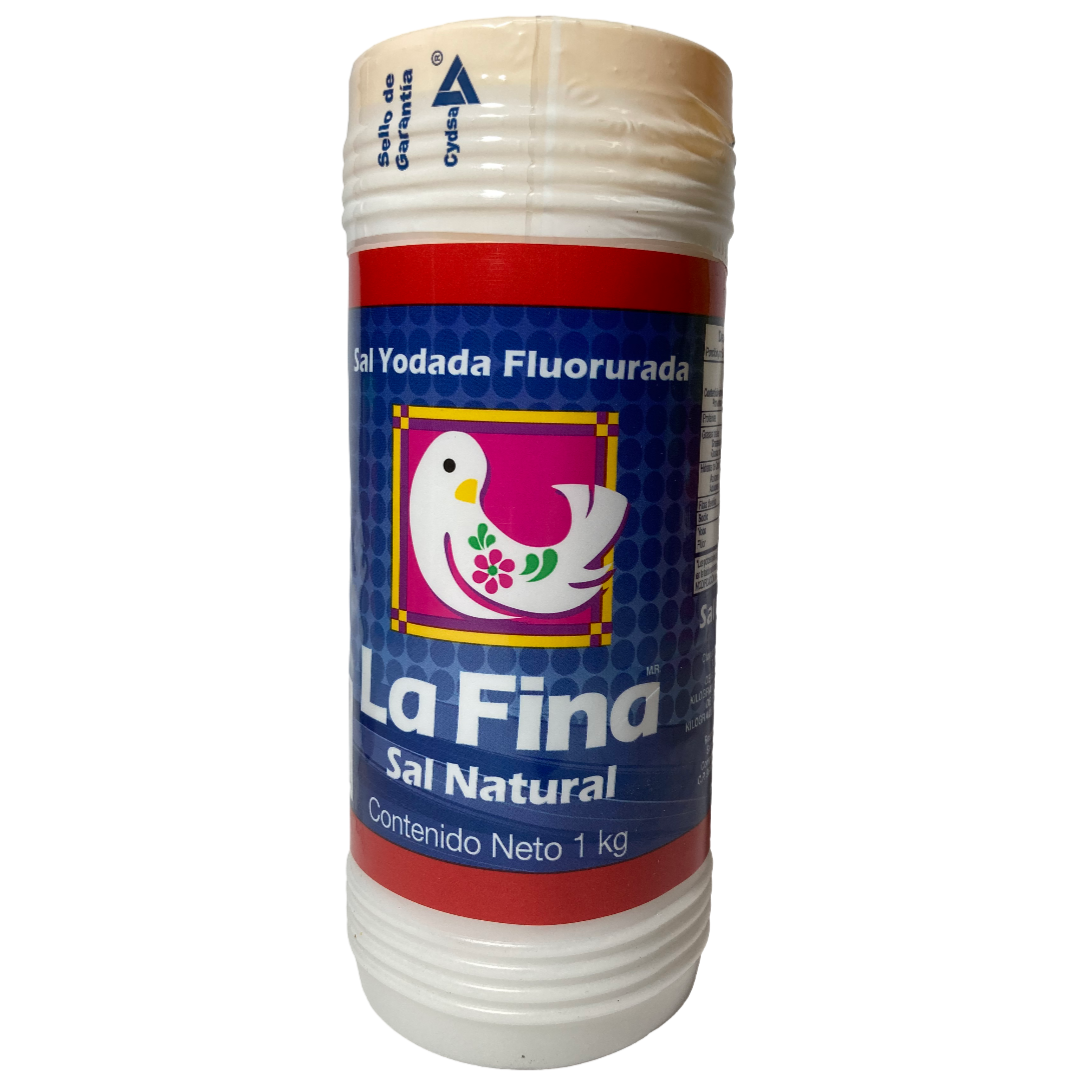 LA FINA SAL BOTE 12/1KG YOD/FLUOR
