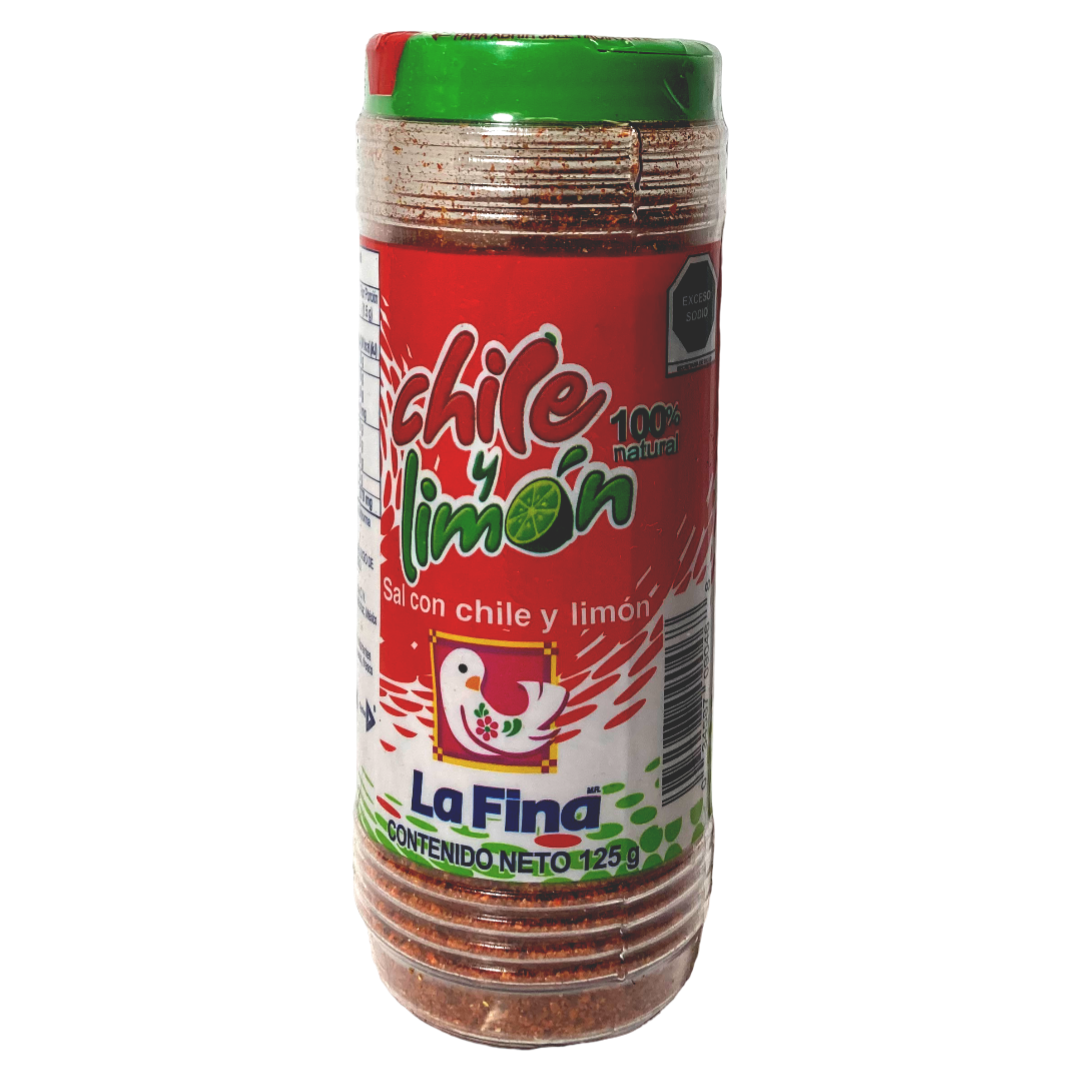 LA FINA SAL CHILE/LIMON 16/125GR