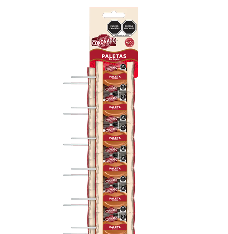 CORONADO PAL TIRA CAJETA 50/20 PZAS