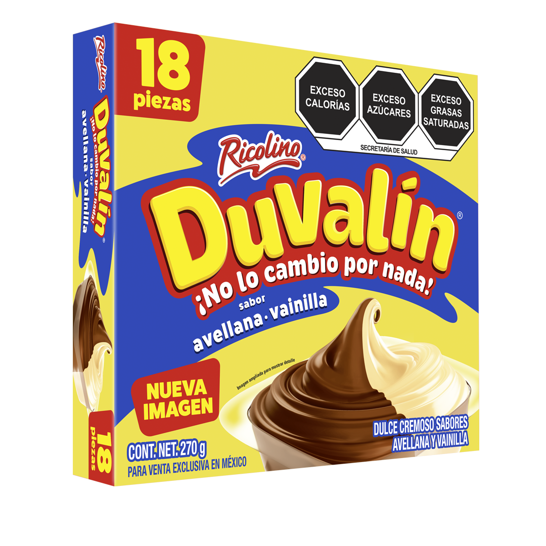 DUVALIN AVELLANA / VAINILLA 24/18 PZAS