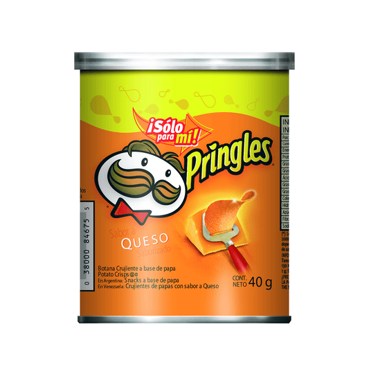 PRINGLES QUESO 12/40 GR