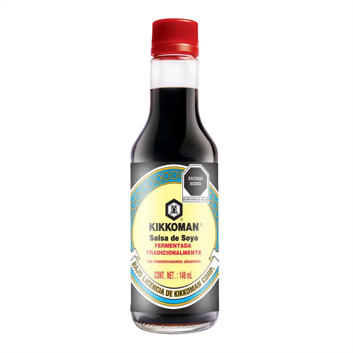 SALSA DE SOYA KIKKOMAN 12/148 ML