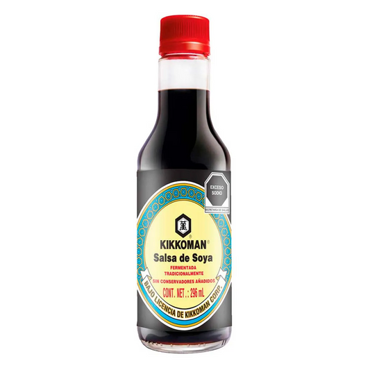 SALSA DE SOYA KIKKOMAN 12 296 ML