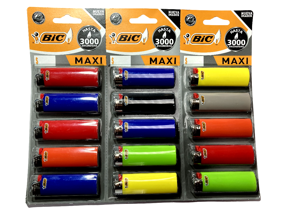 BIC ENCENDE.MAXI 25/15 PZAS STDO.