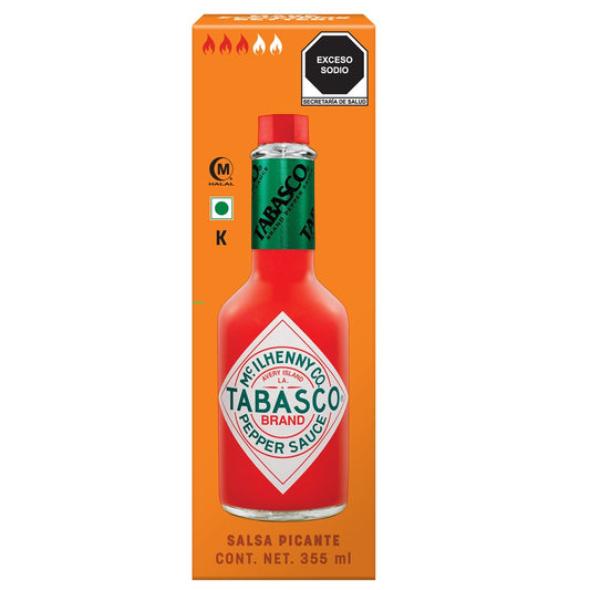 SALSA TABASCO 12/355 ML