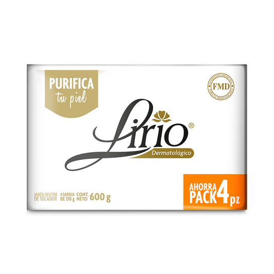 JAB.LIRIO PACK 12/4/150GR DERMA
