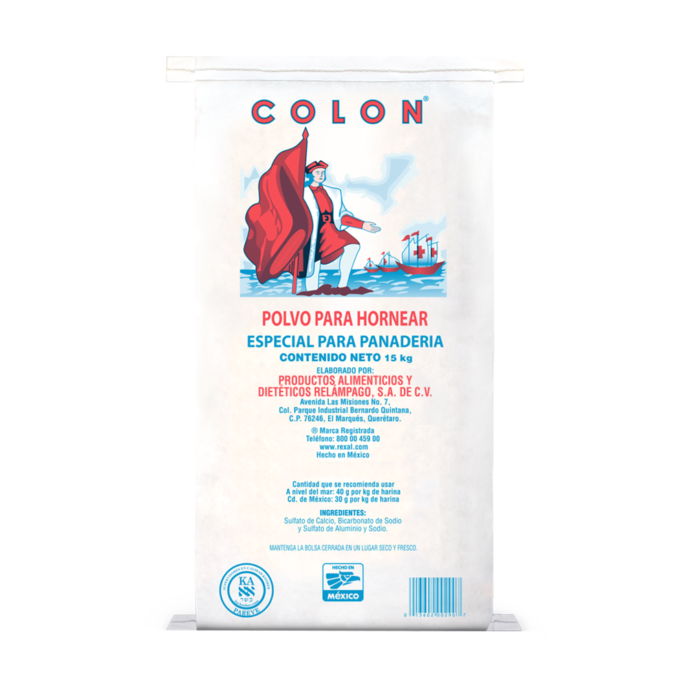 POLVO PARA HORNEAR COLON 1/1/15 KG