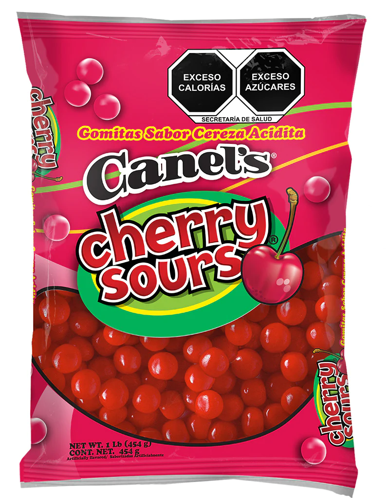 CANELS CHERRY SOURS 24/1/454 GR