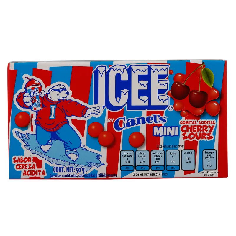 CANELS CHERRY ICEE MINI 50 GR  PZ/CJ