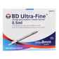 JERINGA INS.UF 5/100/0.5 ML 31X8