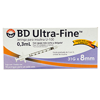 JERINGA INS.UF 40/10/0.3 ML 31X8