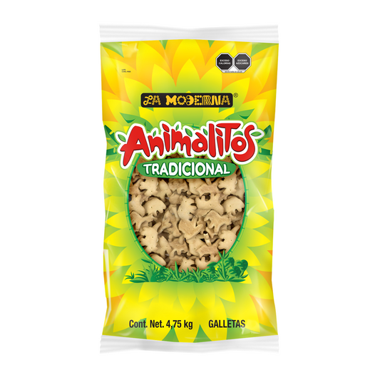 Galletas De Animalitos La Moderna Bolsa 4.750 Kg