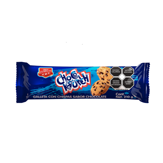 Galletas Chocokrunch 210 G Tres Estrellas