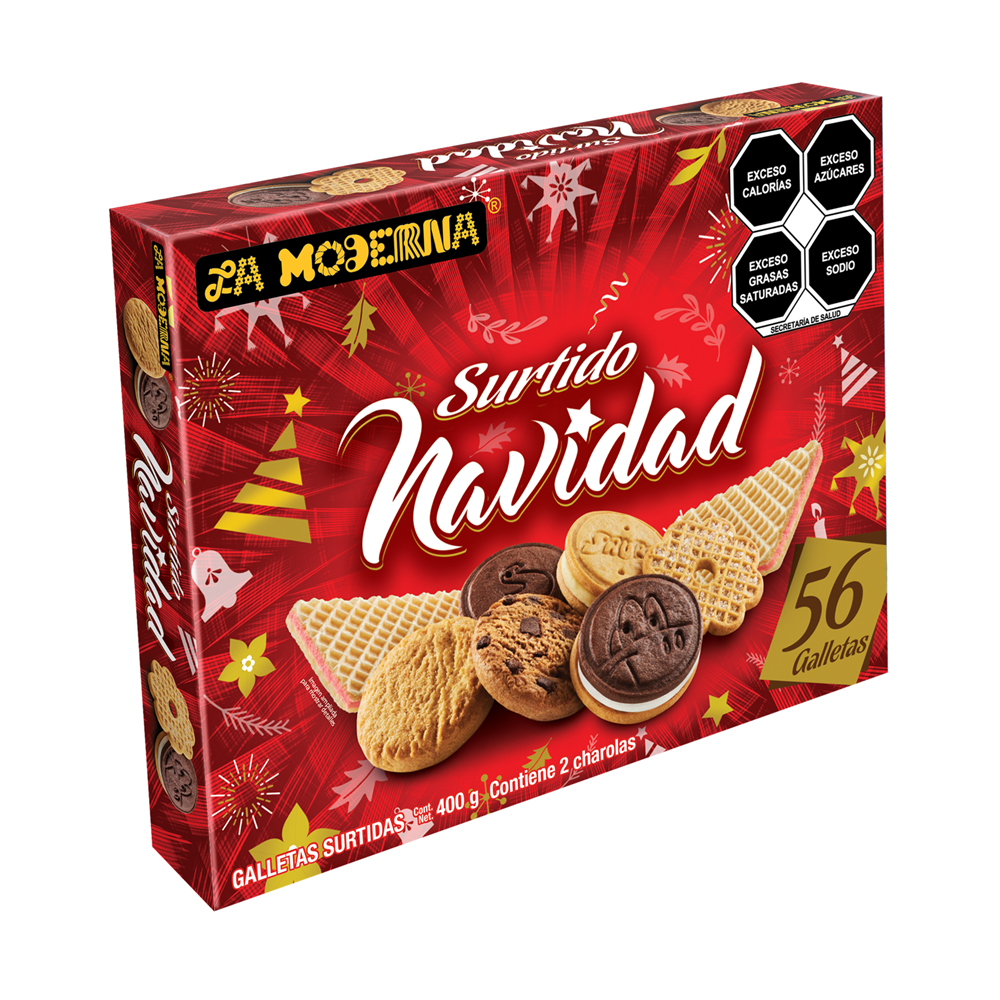 Galletas La Moderna Surtido 400 G
