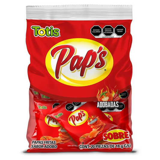 TOTIS PAP S ADOBO 18 GR. 5/20 PZ