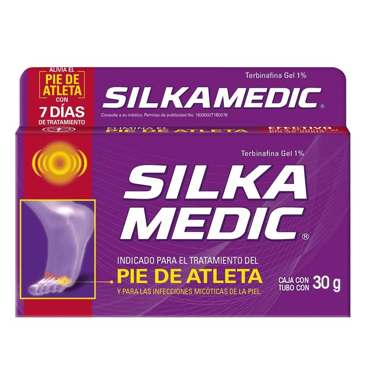 SILKAMEDIC ANTIMICOTICO 10/30 GR