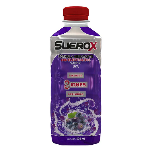 SUEROX ADULTO 12/630 ML UVA