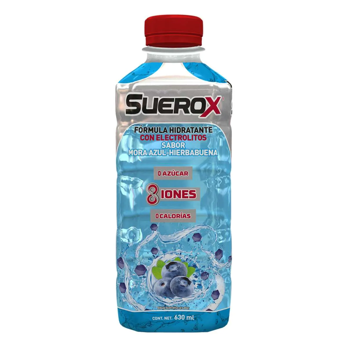 SUEROX ADULTO 12/630 ML MORA AZUL