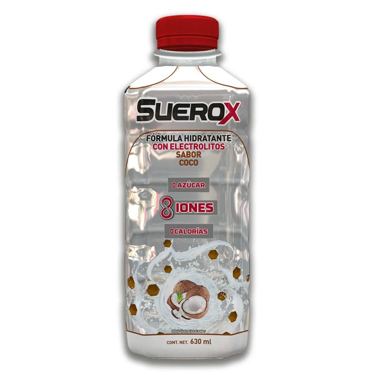 SUEROX ADULTO 12/630 ML COCO