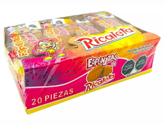 RICALETA ESPONJITAS 40/20 PZ
