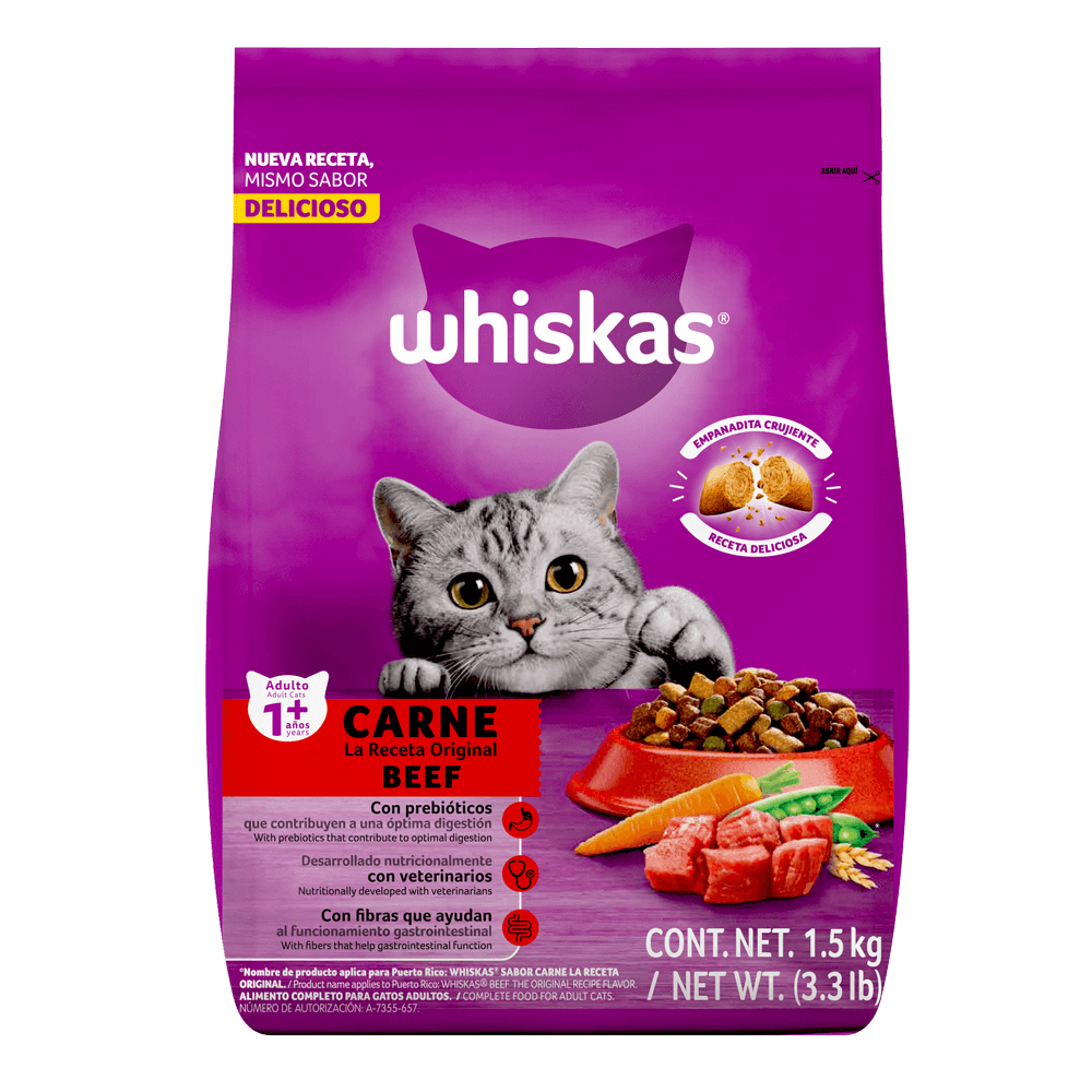 WHISKAS ORIGINAL 12/1.5 KG