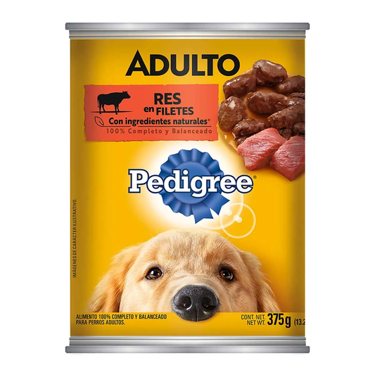 PEDIGREE 24/375 GR TROZOS C/RES