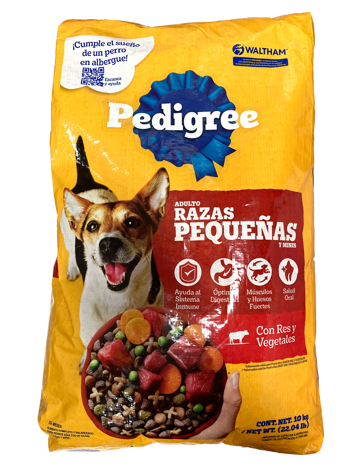 PEDIGREE RAZAS PEQUENAS 1/10 KG