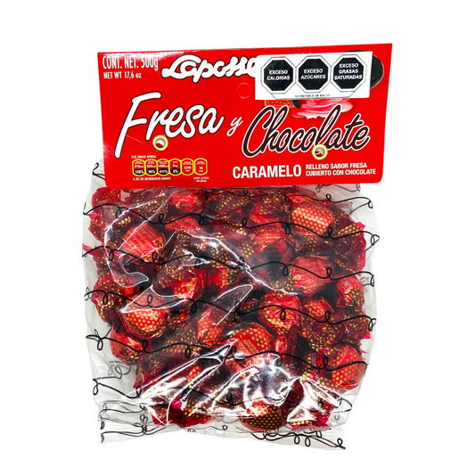 LAPOSSE CAR FRESA CHOCO12/500G