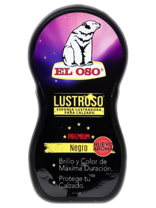 OSO ESPONJA LUSTROSO NEGRO 36/1