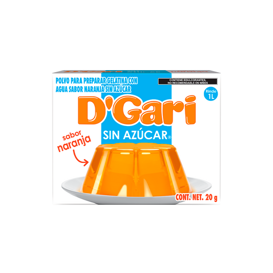 GELATINA DGARI S/AZU 24/20 NARANJA