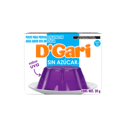 GELATINA DGARI S/AZU 24/20 UVA