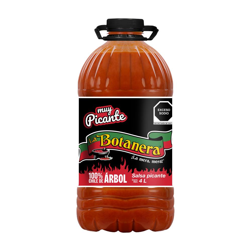 SALSA LA BOTANERA NEGRA 6/4 KG.